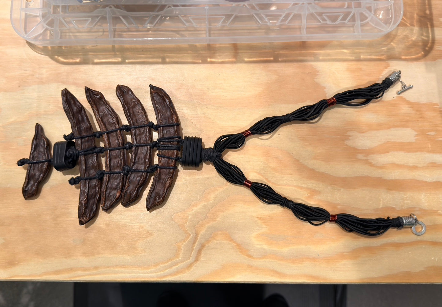 Dried Seapods Necklace