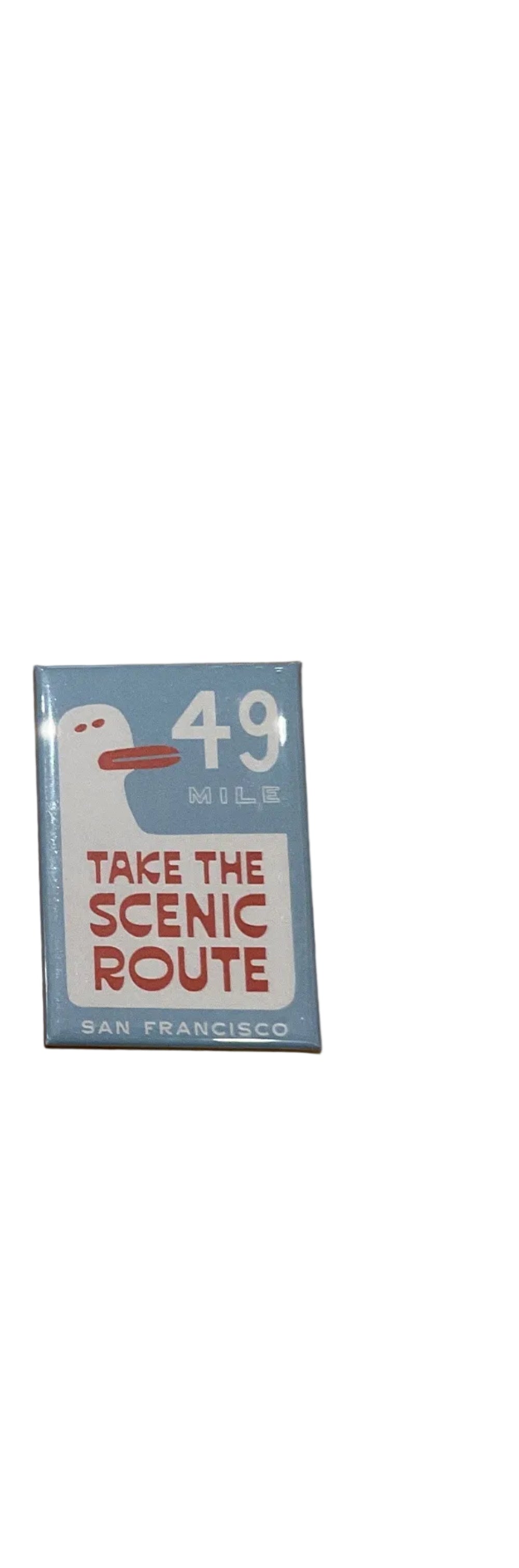 Take The Scenic Route Magnet