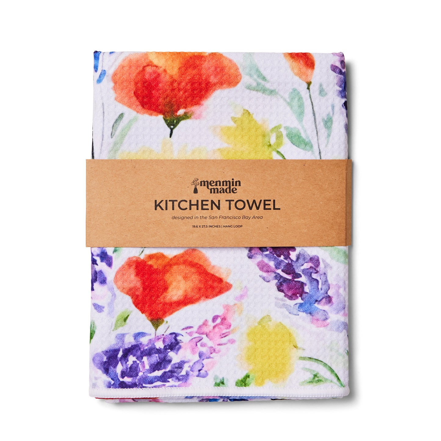 California Wildflowers Tea Towel