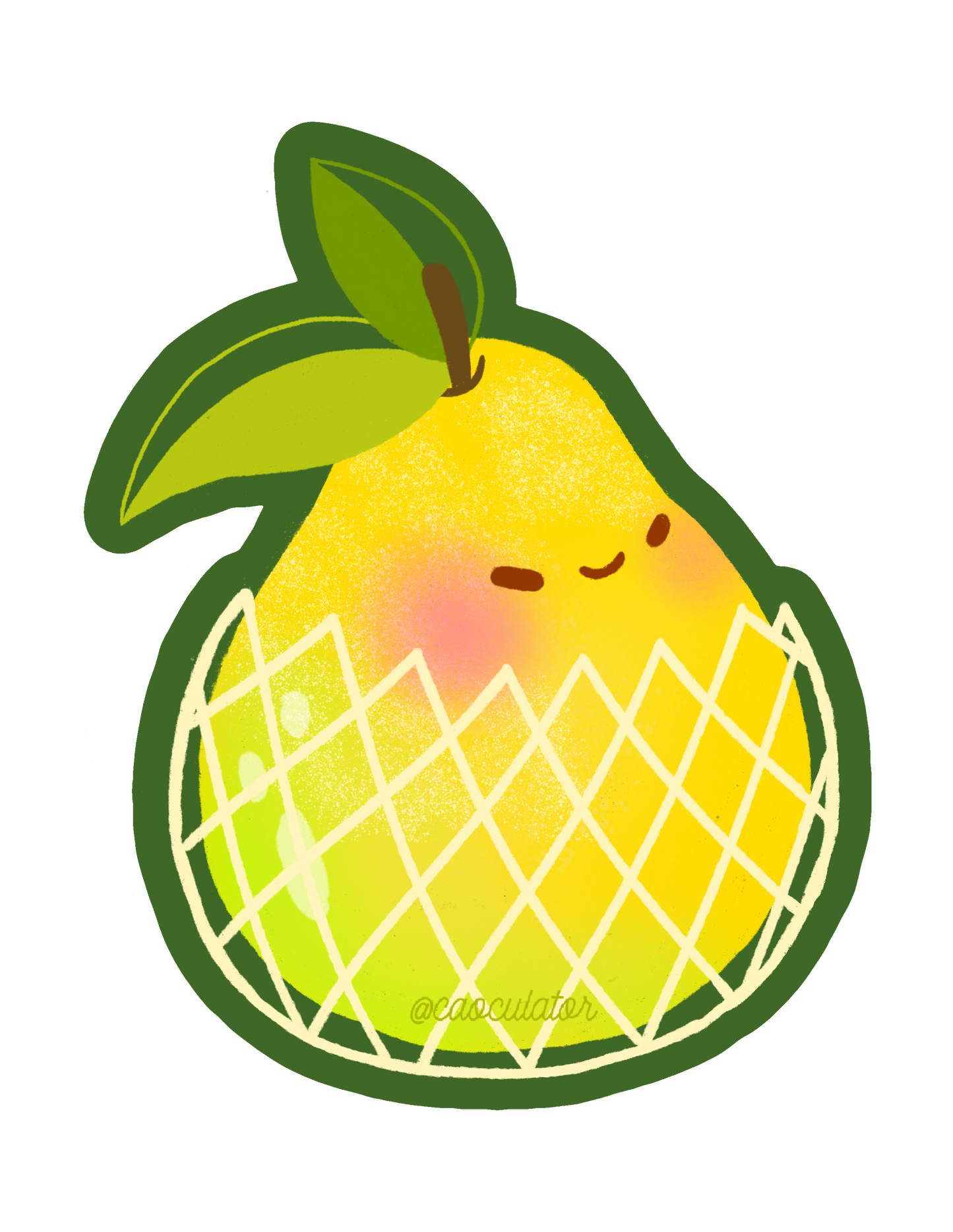 Pear Sticker