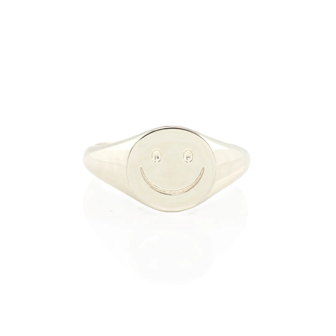 Happy Signet Ring