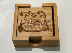 Illustrated Coasters Set