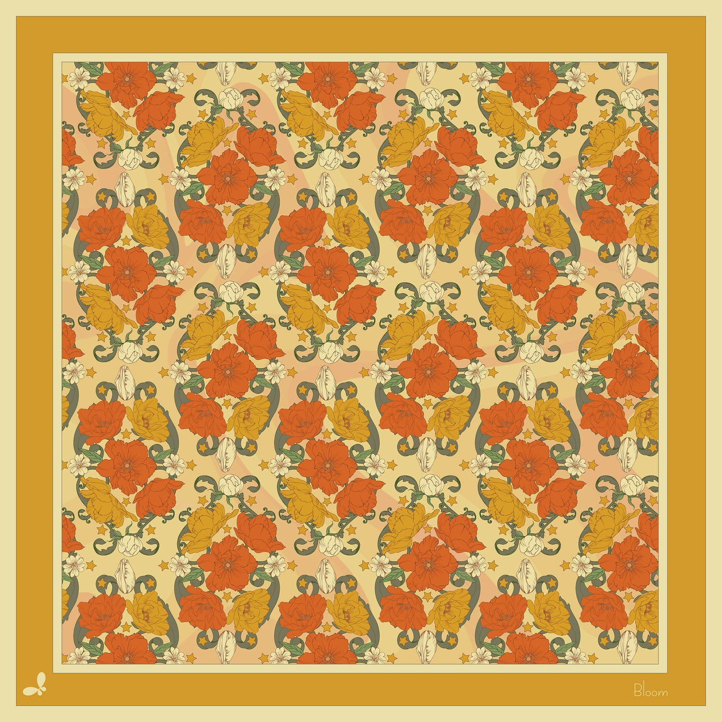 Bloom Silk Bandana