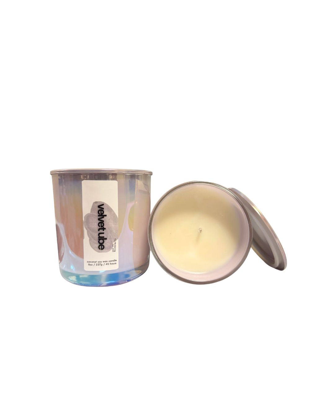8oz Iridescent Mermaid Jar Candles