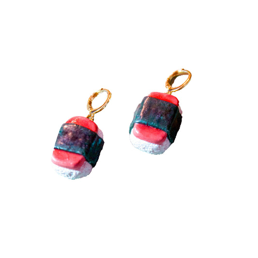Spam Musubi Earrings