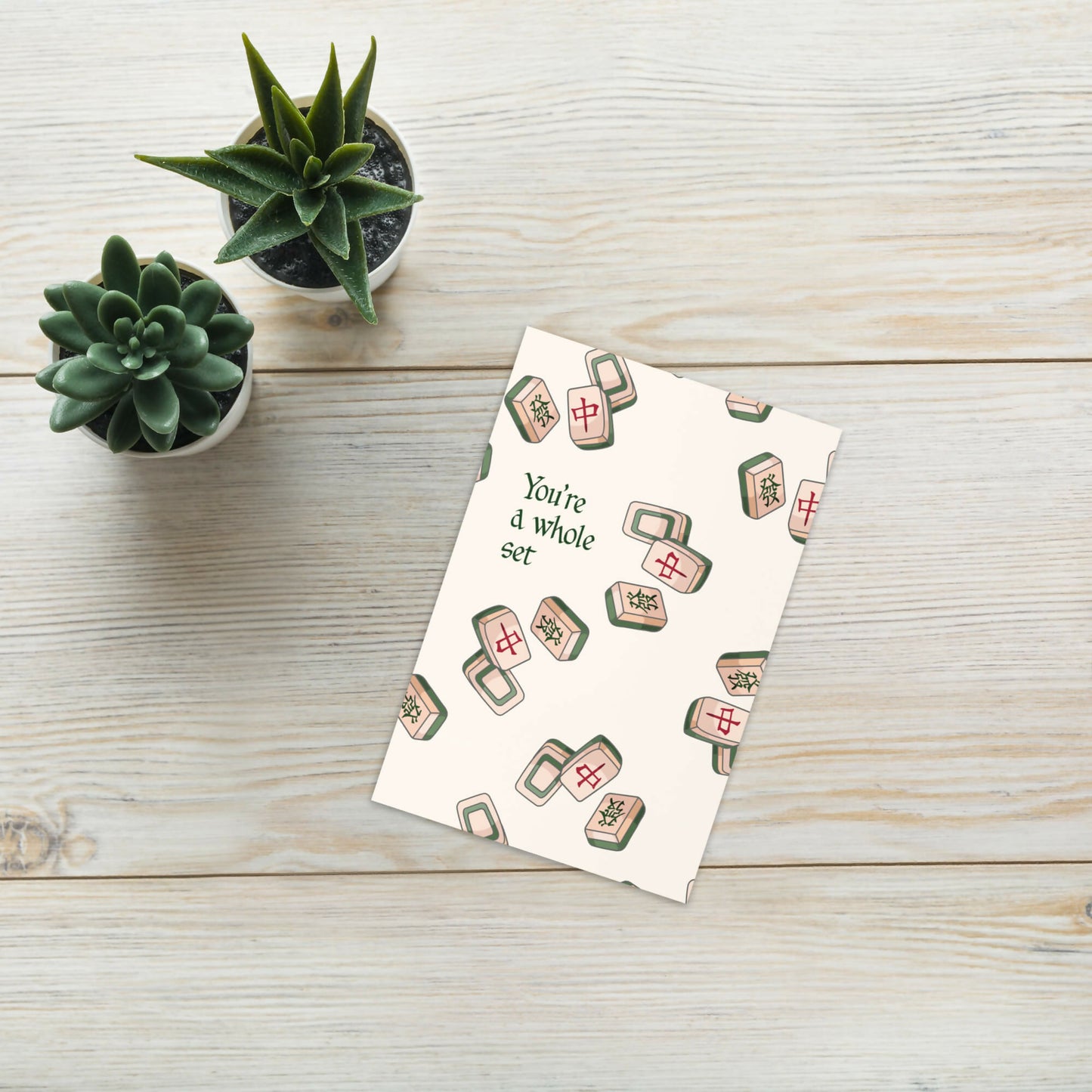 Whole Set Mahjong Card