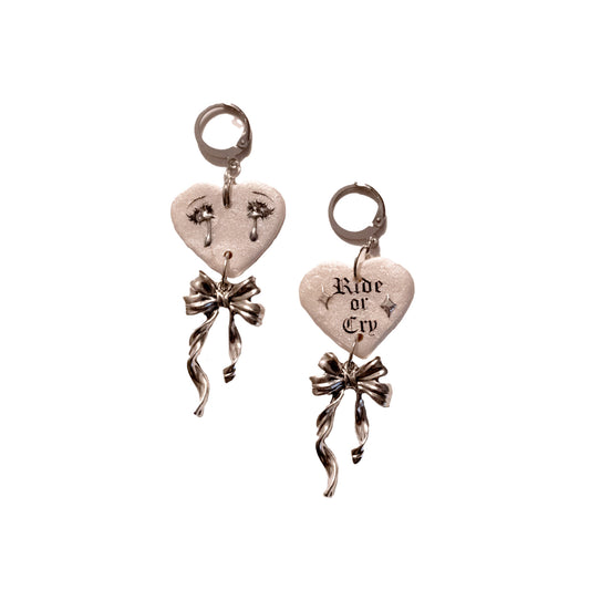 Ride or Cry Earrings