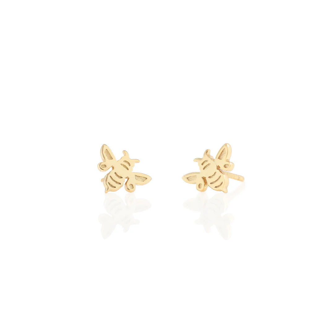Bumble Bee Stud Earrings