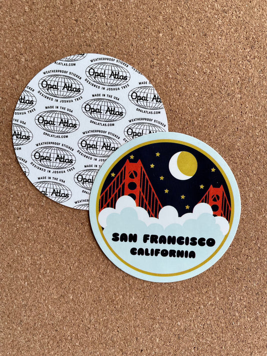 Golden Gate Sticker