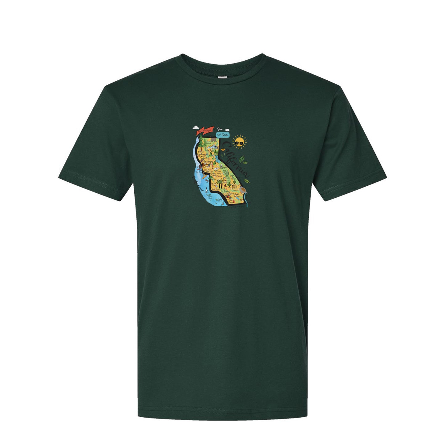 Men's Short Sleeve Cotton Graphic Tee