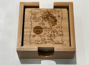 Illustrated Coasters Set