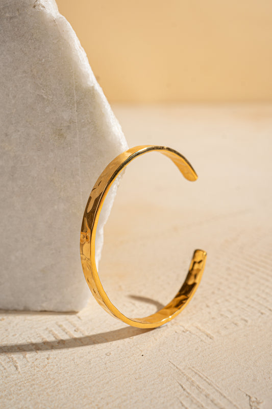 Midas Textured Bangle
