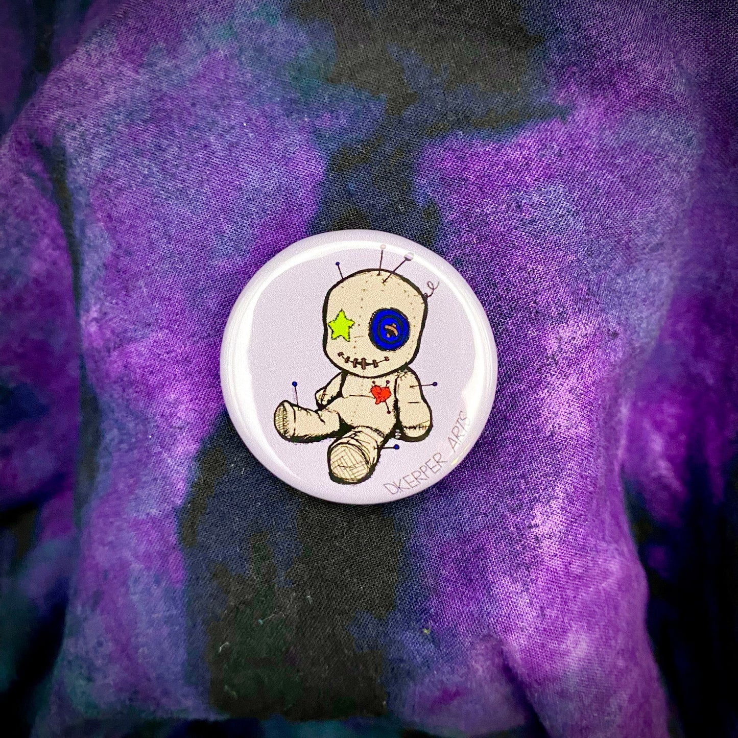 D. Kerper Arts Pin Buttons
