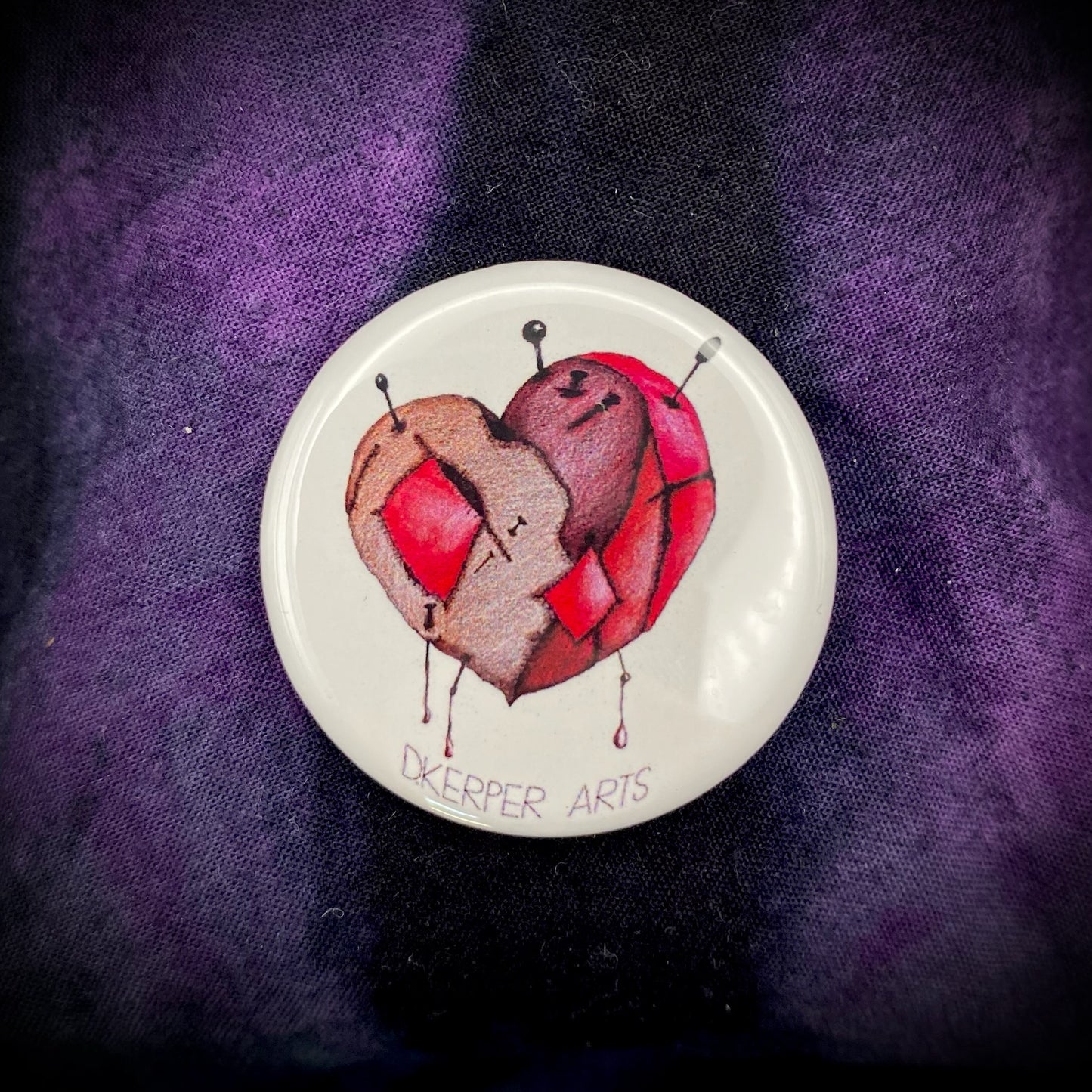D. Kerper Arts Pin Buttons