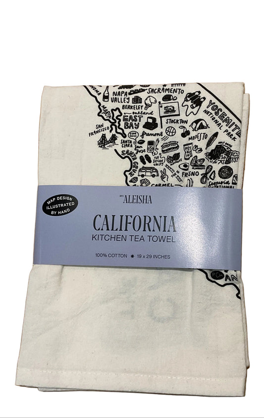 California Kitchen Tea Towel
