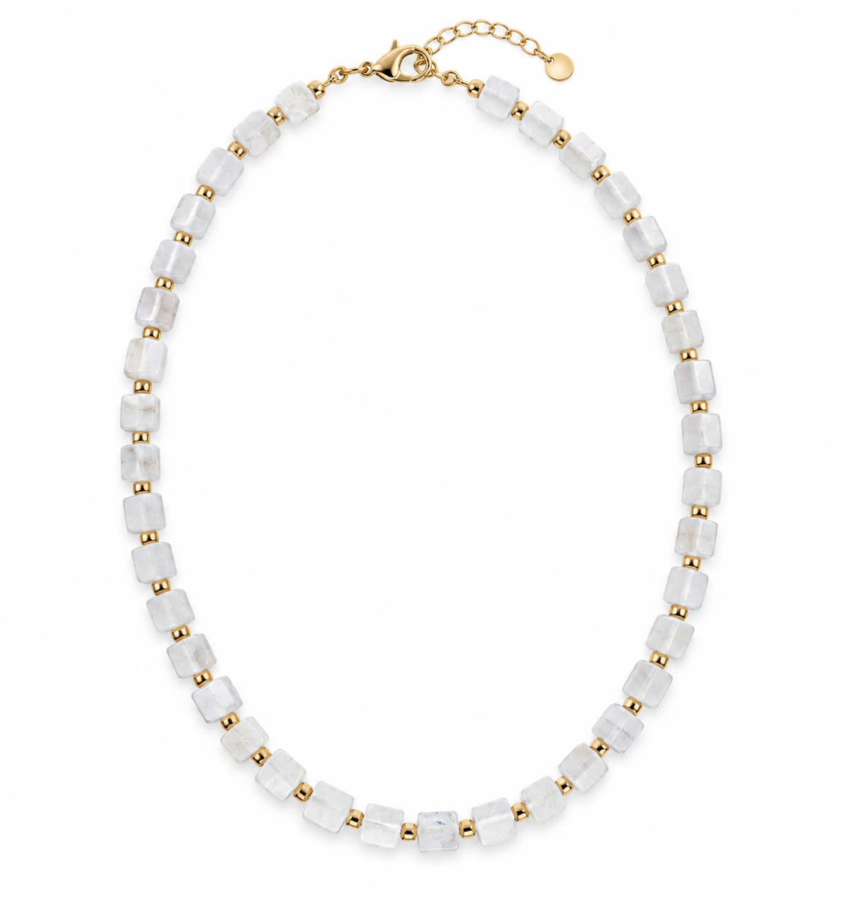 Ivory Necklace - White Jade