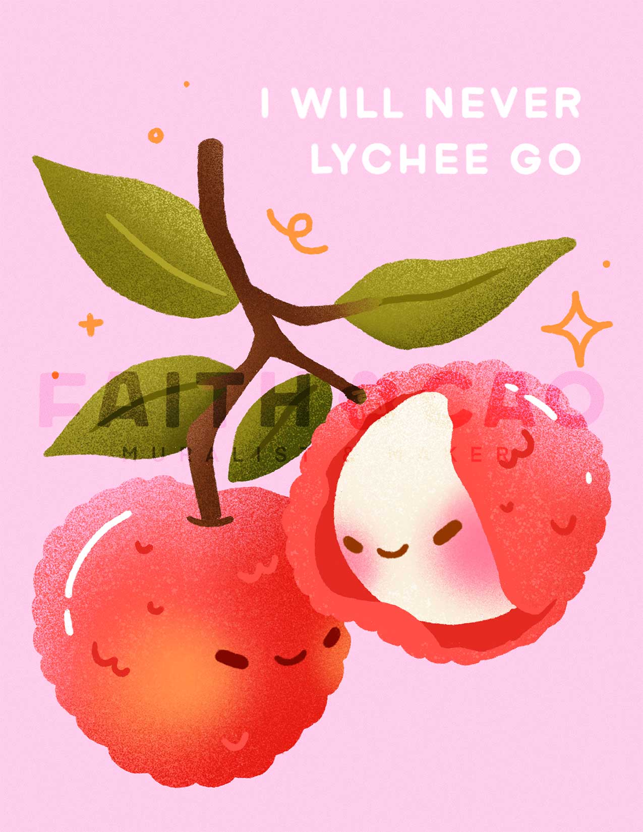 Lychee Love Card