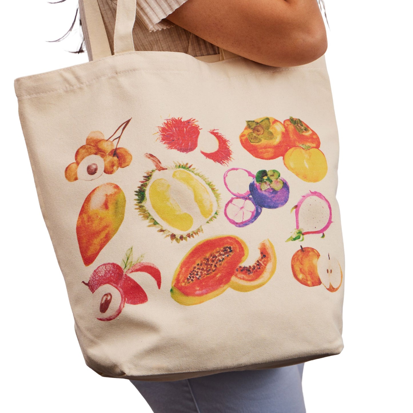 Asian Fruit Tote Bag