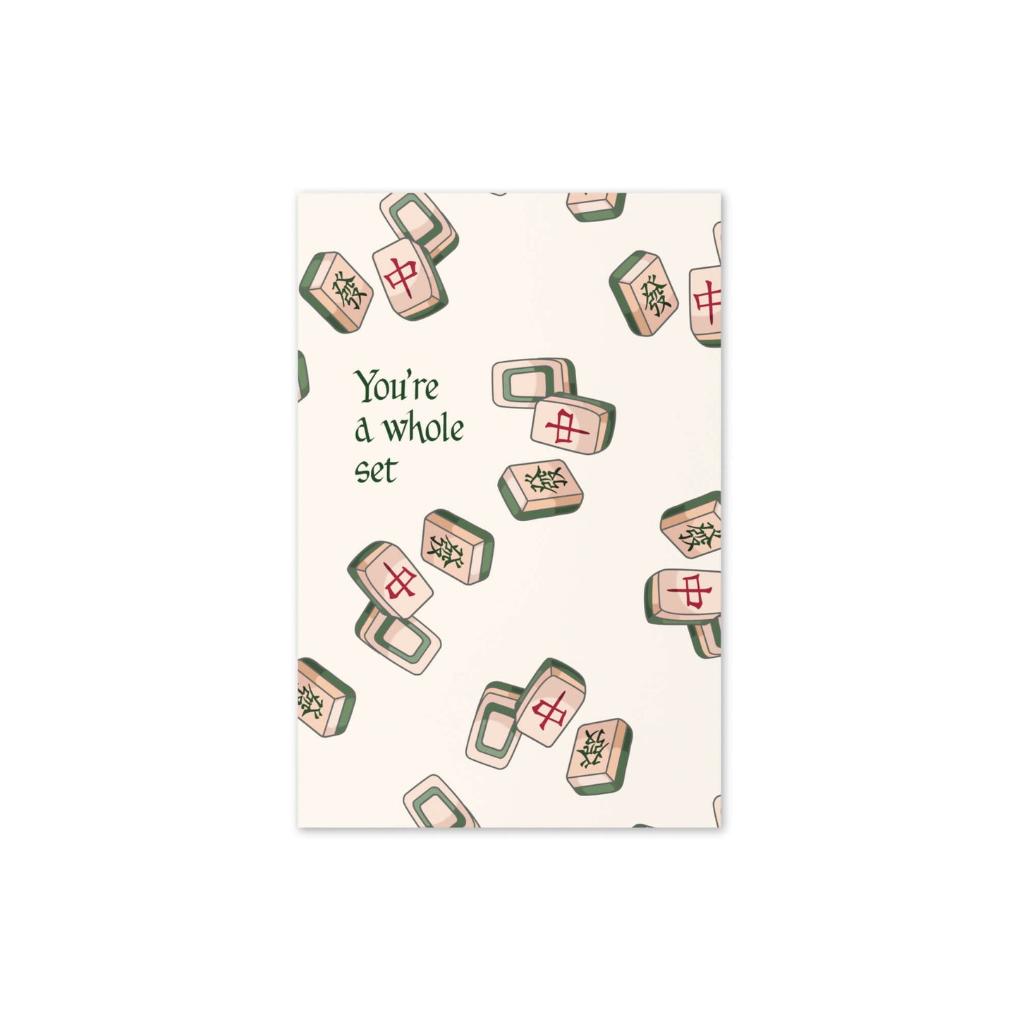 Whole Set Mahjong Card
