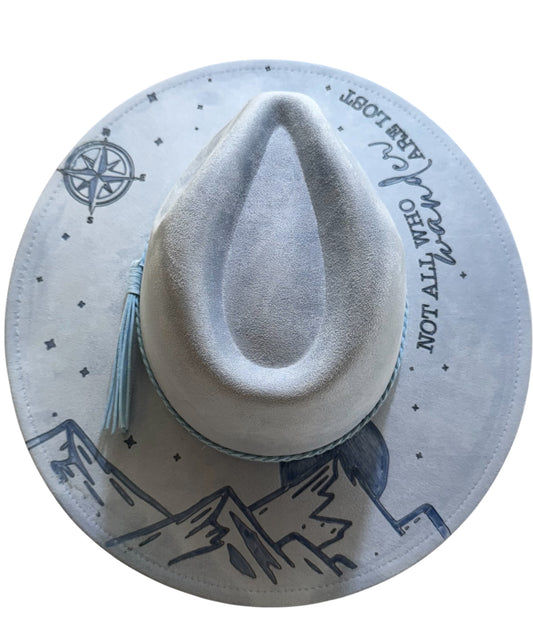 Wide brim Rancher hat