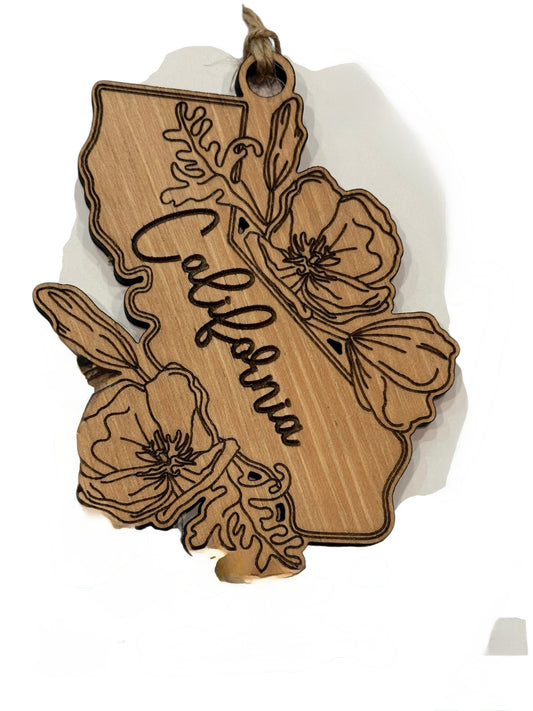 California Ornament