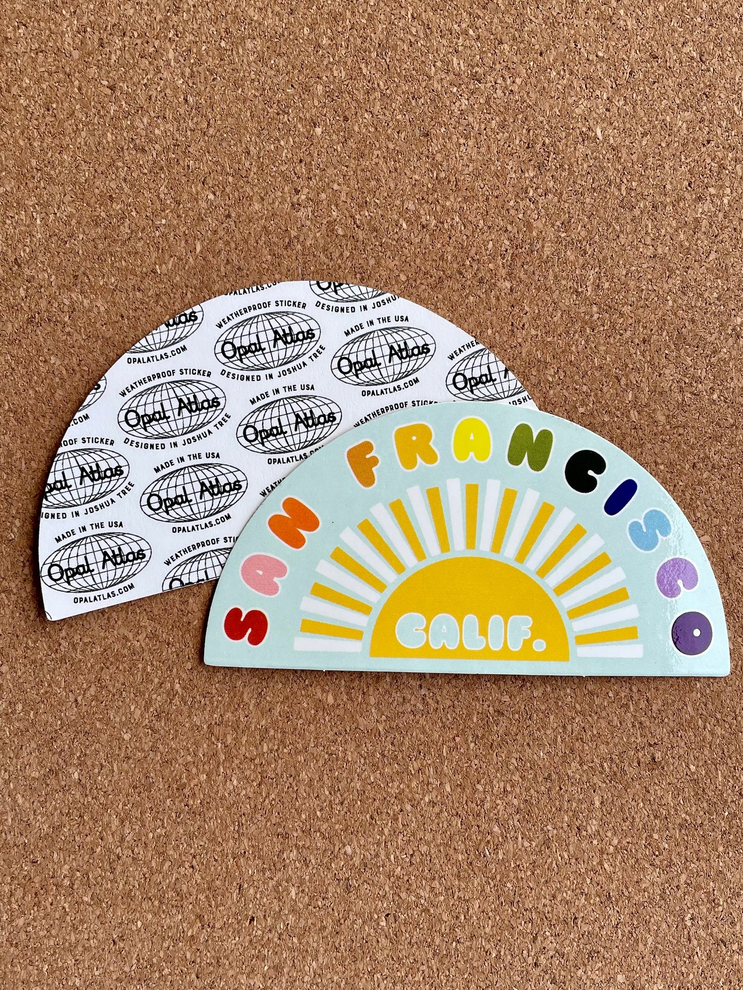 SF Sunshine Sticker
