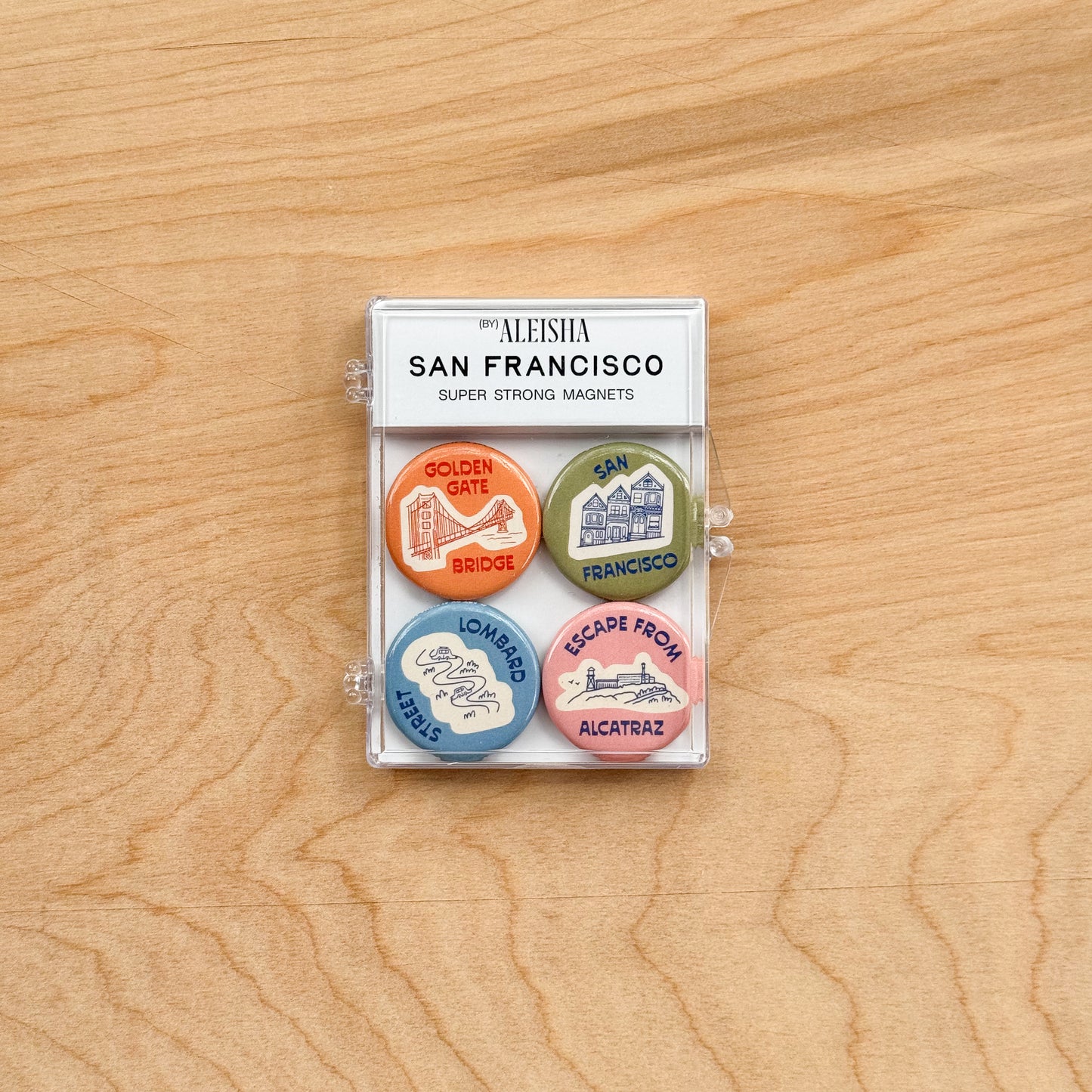 San Francisco Magnet Set