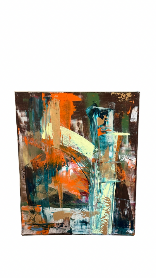 City Chaos Wall Painting