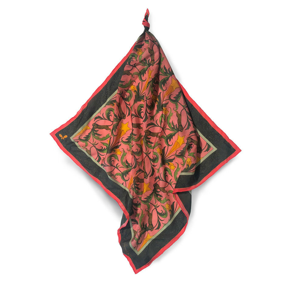 Hollywood & Vine Silk Bandana