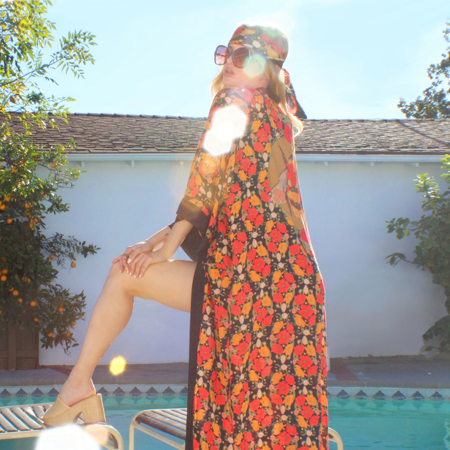 Night Bloom Duster Robe