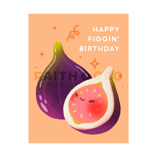 Fig Birthday Card