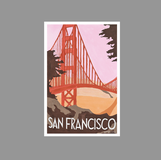 GoldenGateTravelPoster_Magnet_Screenshot