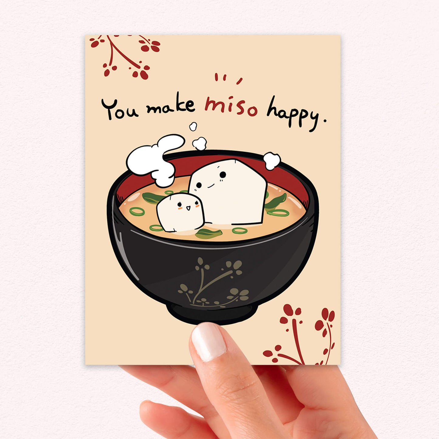 Miso Happy Greeting Card