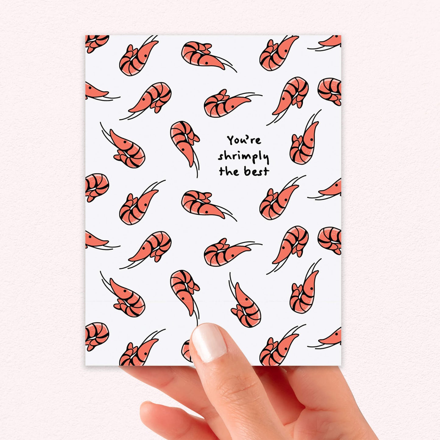 Shrimply Best Greeting Card