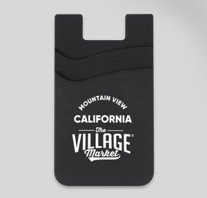 Silicone card holder for phone