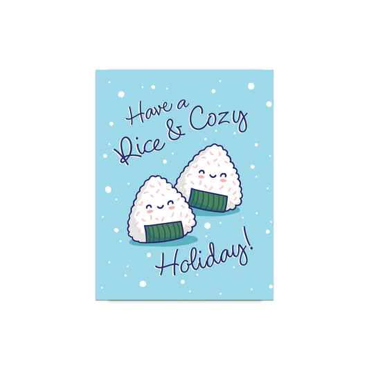 Rice & Cozy Holiday Card